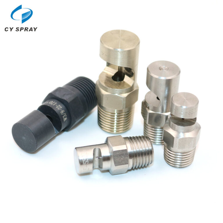 1/8 1/4 3/8 120Degree Wide Angle Flood Jet Deflection Flat Fan Nozzle CycosprayProfessional