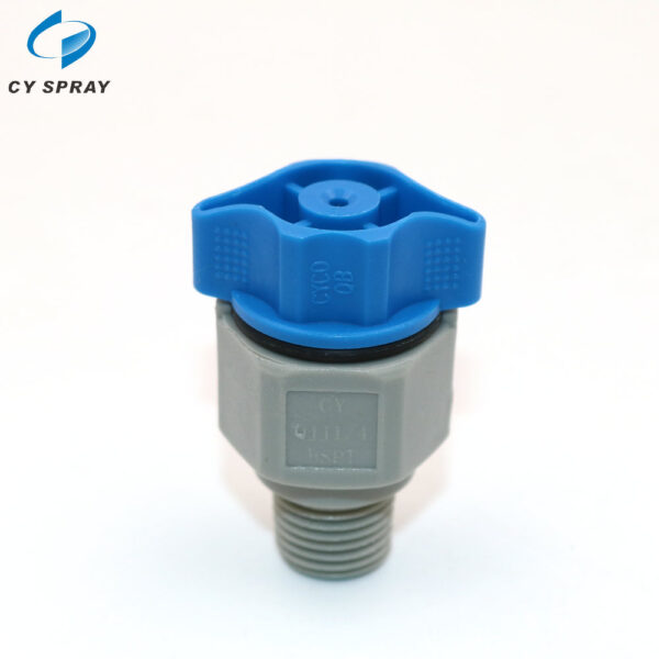 1/8" 1/4" 3/8"Plastic quick release solid full cone spray nozzle ...