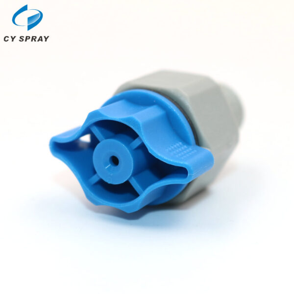 1/8" 1/4" 3/8"Plastic quick release solid full cone spray nozzle ...